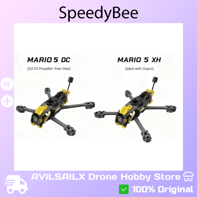 Drone Kit Racing - SpeedyBee Mario 5 O4 PRO FPVフレーム