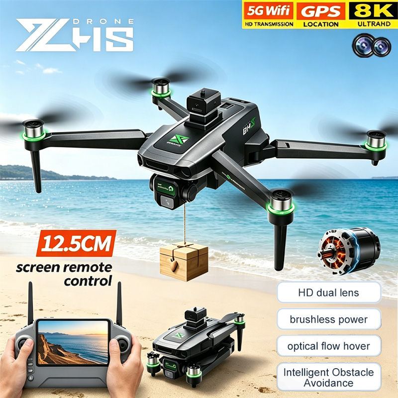Drone Kit Tricopter - プロフェッショナル ZH8 リモコンミニドローン 8 18K FVP